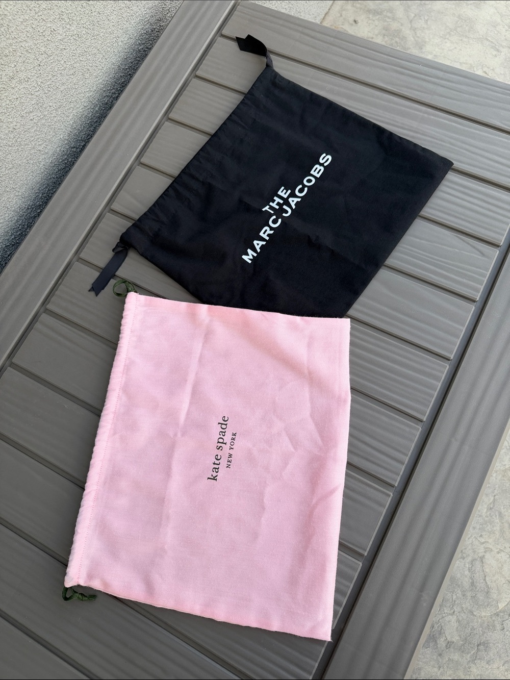 Kate Spade and Marc Jacobs Dustbag